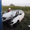 Sloupek přesekl motor vejpůl