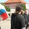 Prezident navštívil Lahovičky postižené povodní