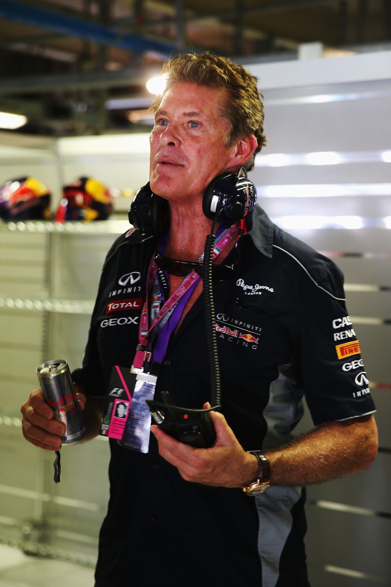 Formule 1, GP Itálie 2013: David Hasselhoff