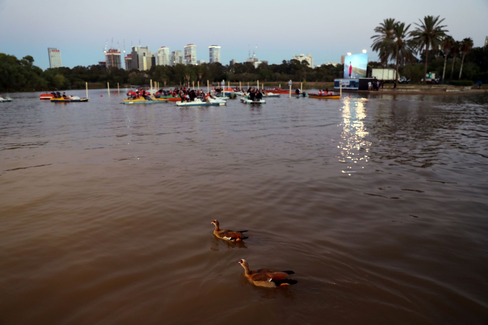 Plovoucí kino, Tel Aviv