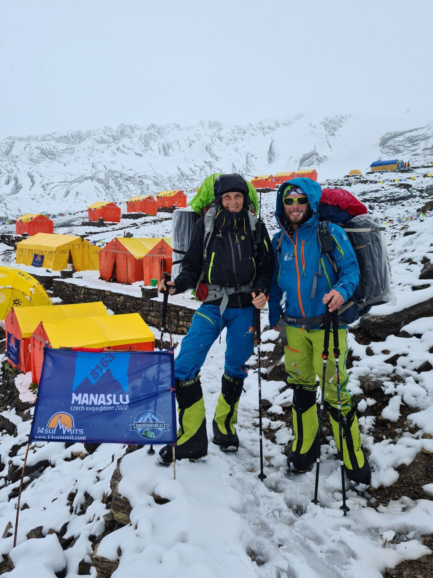Expedice Jana Trávníčka na Manáslu 2022