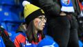 Plzeňská fanynka na zápase 22. kola Plzeň - Příbram