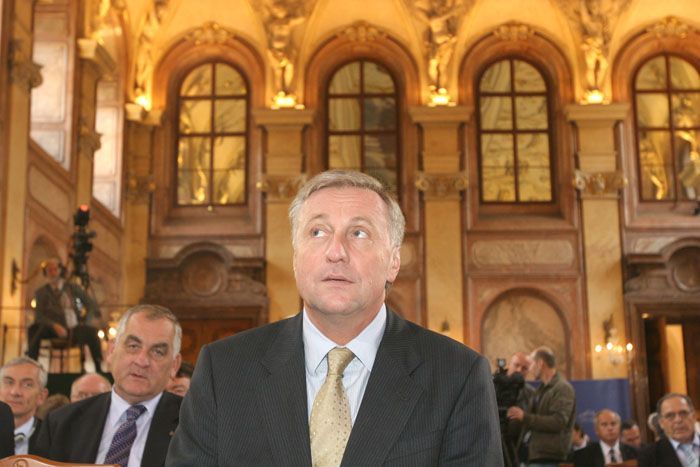 Přímá volba prezidenta na konferenci v Senátu.