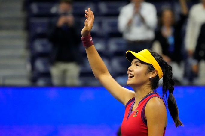 Emma Raducanuová je ve finále US Open 2021