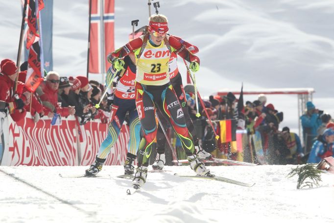 SP biatlonu,. Hochfilzen, stíhačka Ž: Gabriela Soukalová