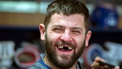 Hokejista Alexander Radulov NHL Montreal úsměv smích zuby