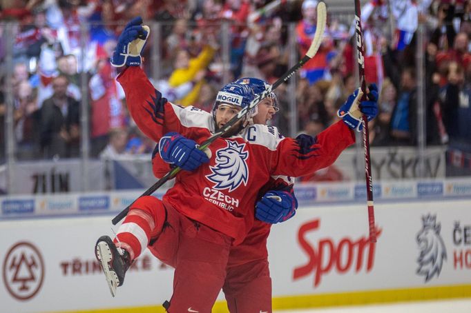 Česká radost v zápase MS 20 Česko - USA: Jaromir Pytlík