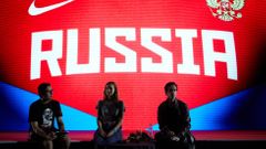 Rusko vlajka doping ilu