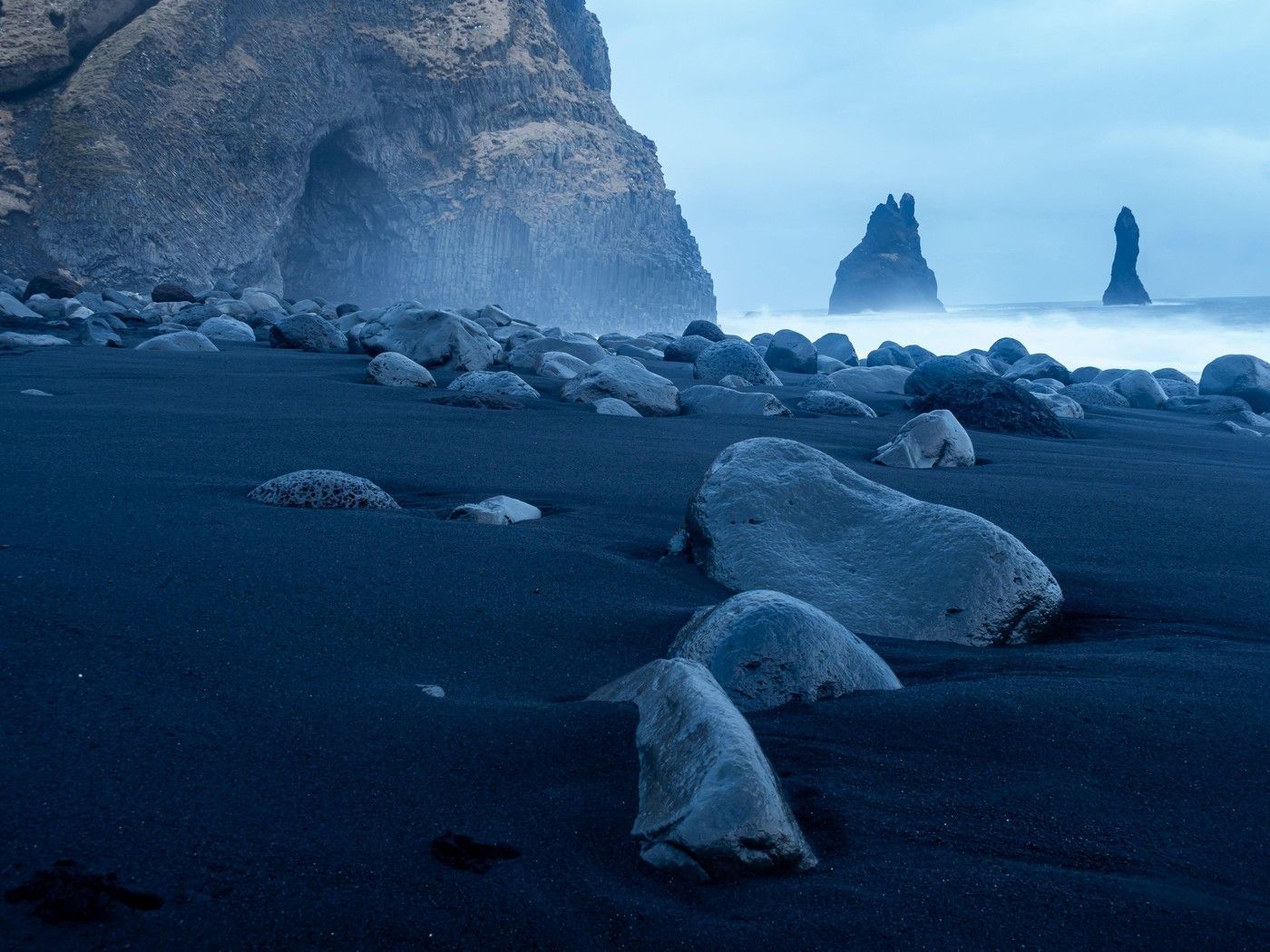 Černá pláž Island