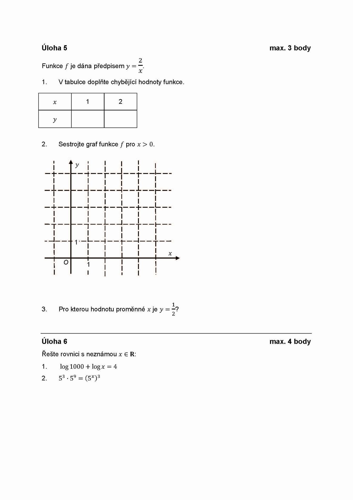 Matematika - státní maturita - základní 4