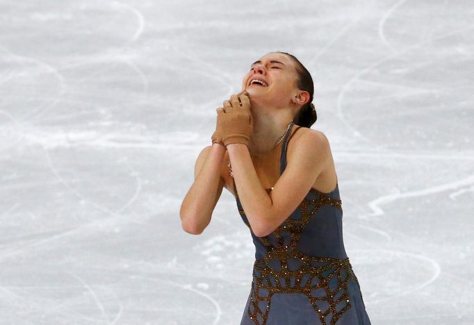 Soči 2014: Adelina Sotniková, Rusko (krasobruslení, volné jízdy, ženy, finále)