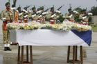 Mourning bouquets.