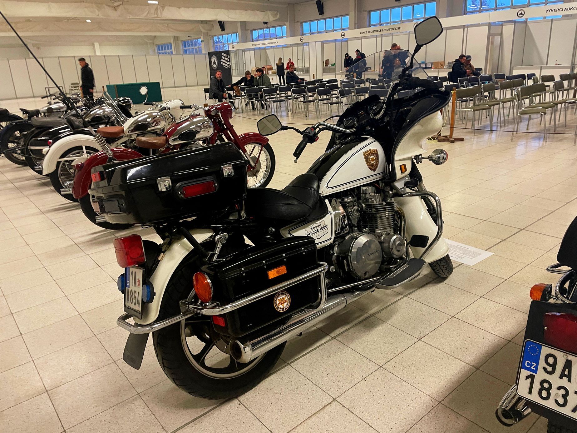 Aukce auto-moto veteránů Retro Garáž Lysá nad Labem listopad 2023