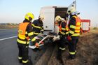 Nehoda dvou aut a kamionu uzavřela dálnici D1 u Brna, provoz už byl obnoven