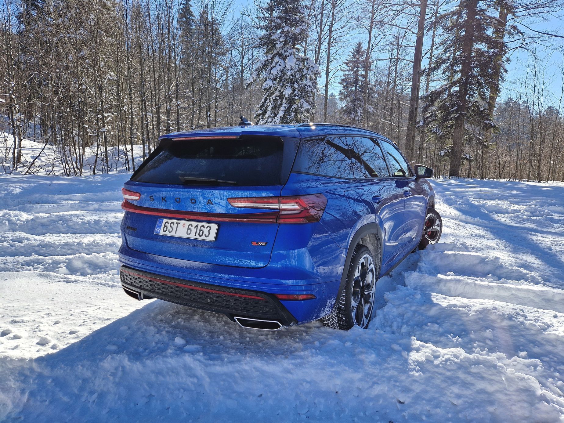 Škoda Kodiaq RS test Chorvatsko