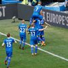Euro 2016, Maďarsko-Island: Island slaví gól na 0:1