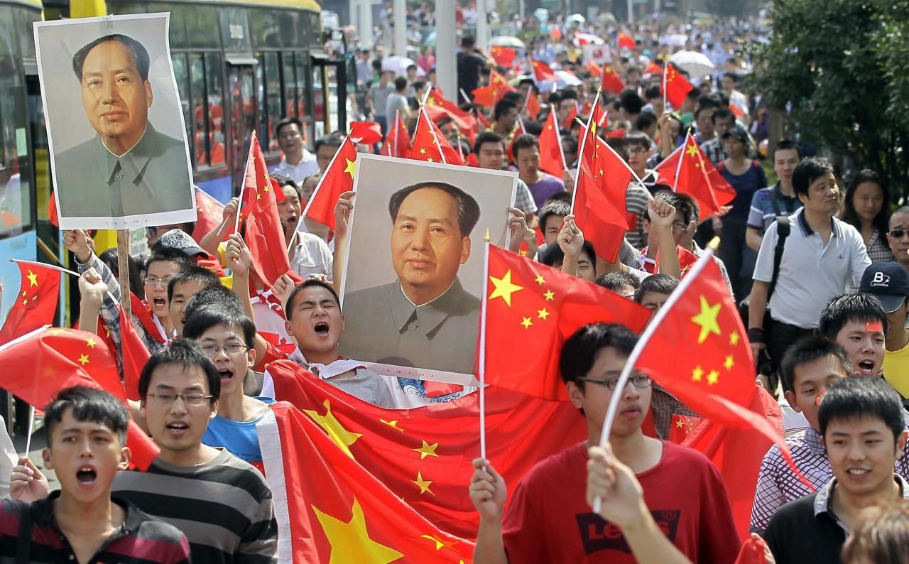 Demonstrace v Číně a Japonsku
