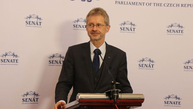 Předseda Senátu Miloš Vystrčil.