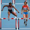 MS v atletice 2013, 400 m př. - rozběh: Lashinda Demusová, Perri Shakesová-Draytonová a Natalia Anťuchová