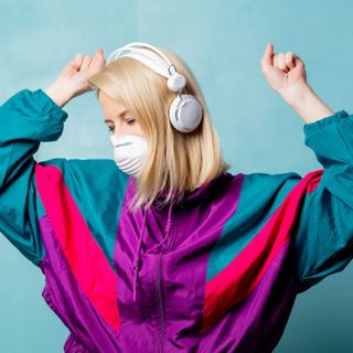 moda, pandemie, barvy, zena