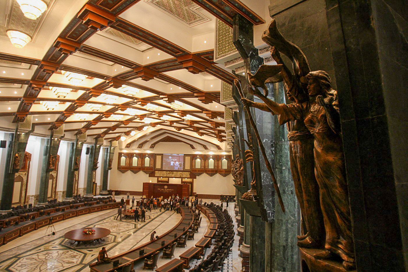 Palác Saddáma Husajna Bagdád, Republikánský palác, seriál Nejstřeženější budovy, pevnost, Irák, Zahraničí