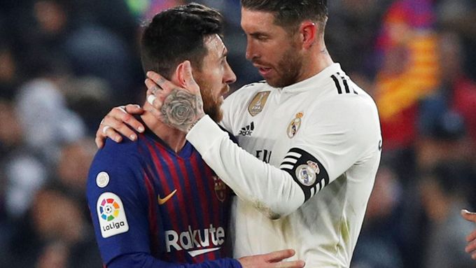 Dvě velké osobnosti slavných rivalů - Lionel Messi a Sergio Ramos