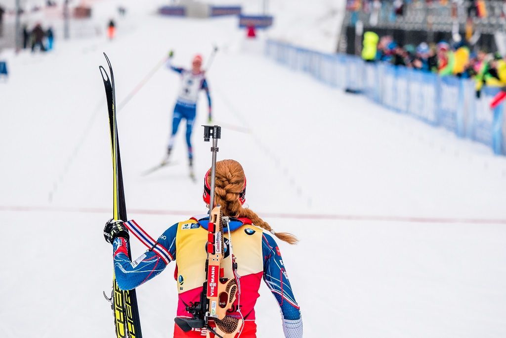 Biatlon, Oberhof, závod s hromadným startem žen