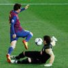 MS klubů: Santos - Barcelona (Messi)