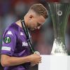 Antonín Barák po finále Konferenční ligy Fiorentina - West Ham