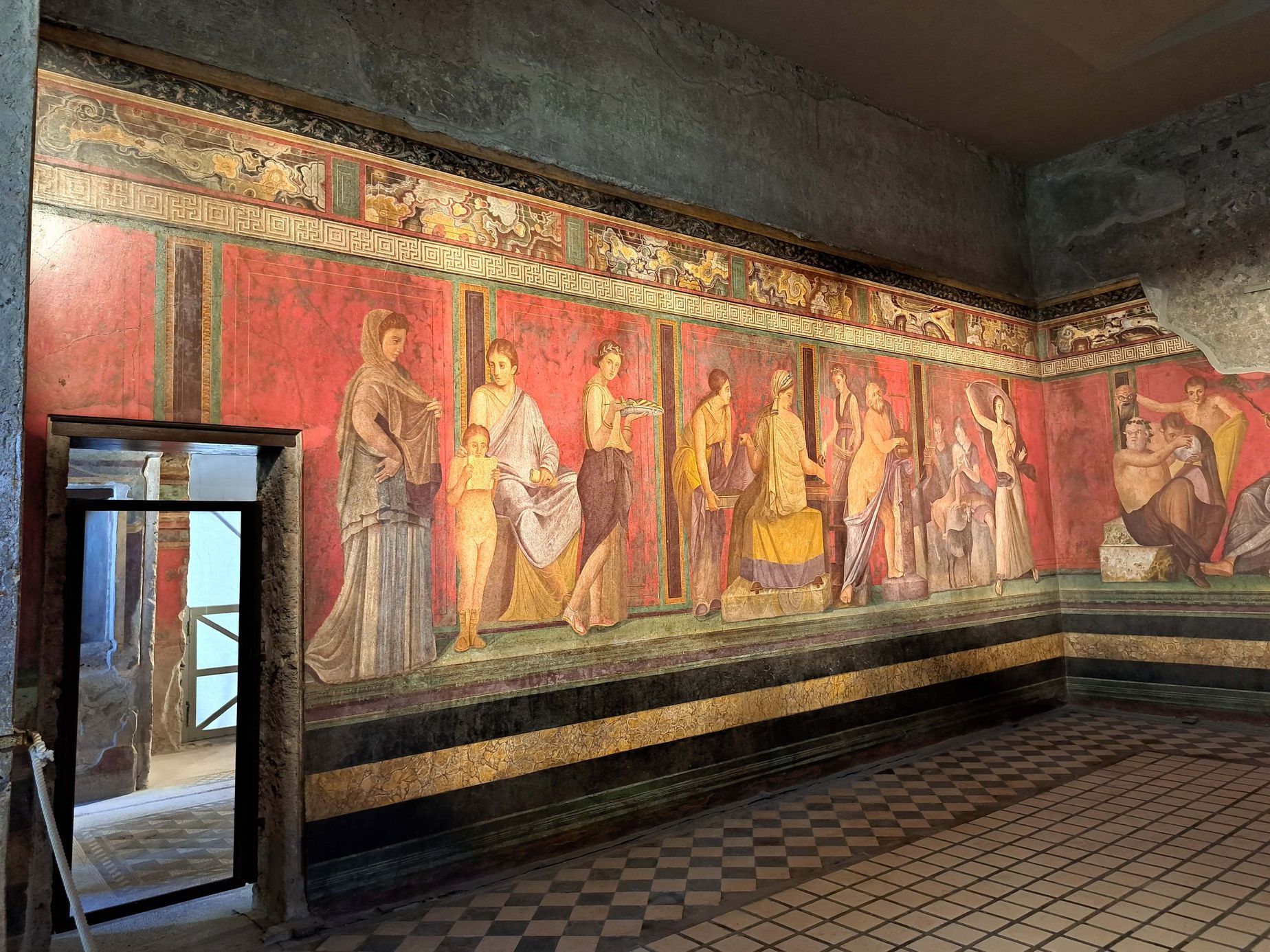 Itálie, Neapol. Pompeje. cestopis, památky