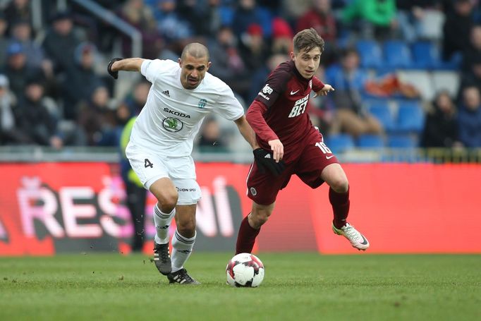 EPL, Ml.Boleslav-Sparta: Douglas da Silva - Václav Kadlec