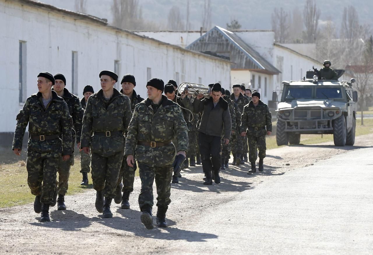 Krym - vesnice Perevalnoje u Simferopolu - 3. 3. 2014