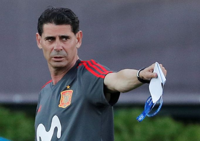 fotbal, MS 2018, Fernando Hierro, kouč Španělska