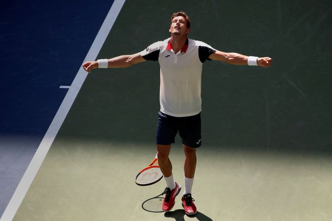 Pablo Carreňo ve čtvrtfinále US Open 2017