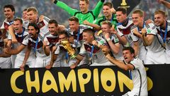 Fotbalisté Německa mistry světa 2014