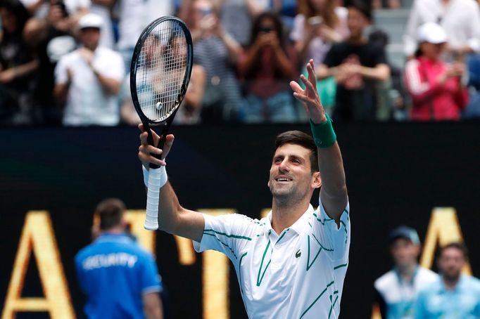 Australian Open 2020, 2. kolo (Novak Djokovič)