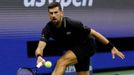Novak Djokovič v utkání 3. kola US Open 2025