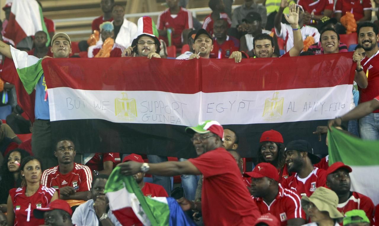Mistrovství Afriky : fanoušci (egypt)