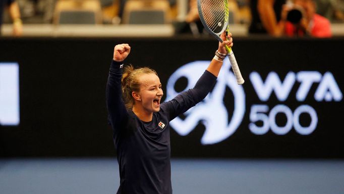 Barbora Krejčíková ve finále Ostrava Open 2022