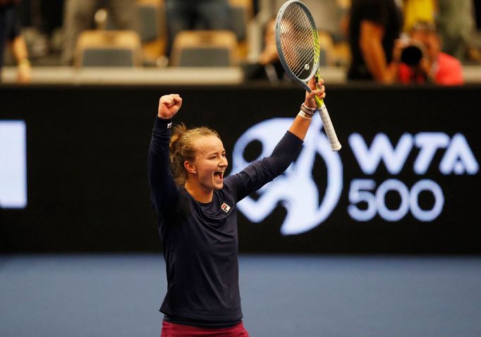 Barbora Krejčíková ve finále Ostrava Open 2022