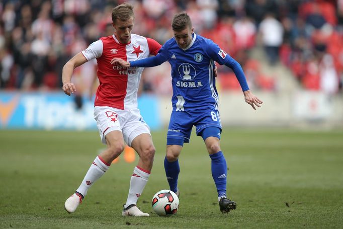 HL, Slavia-Olomouc: Tomáš Souček - David Houska