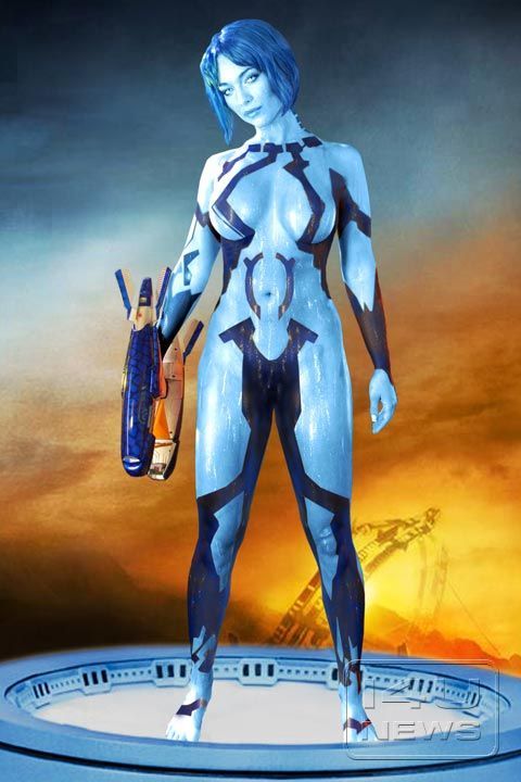 Francesca jako Cortana