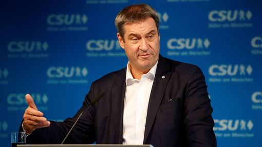Šéf bavorské CSU Markus Söder