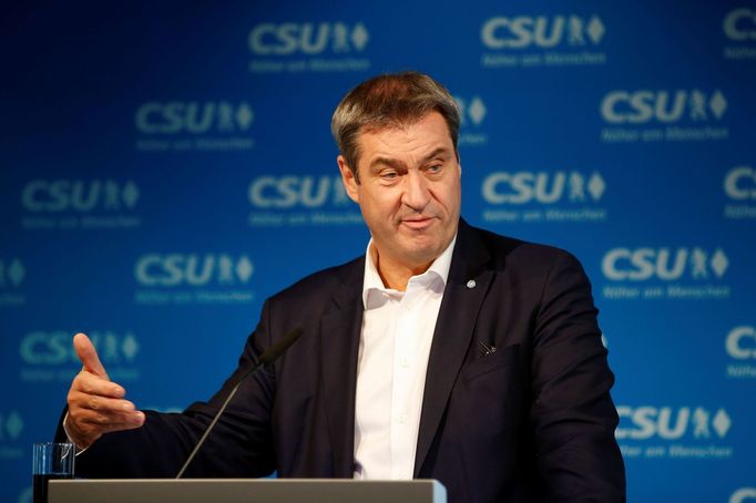 Šéf bavorské CSU Markus Söder