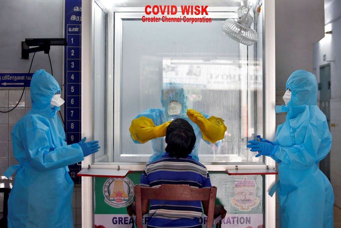Koronavirus v Indii.