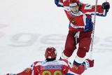 Rusové slaví vítězství nad českým týmem