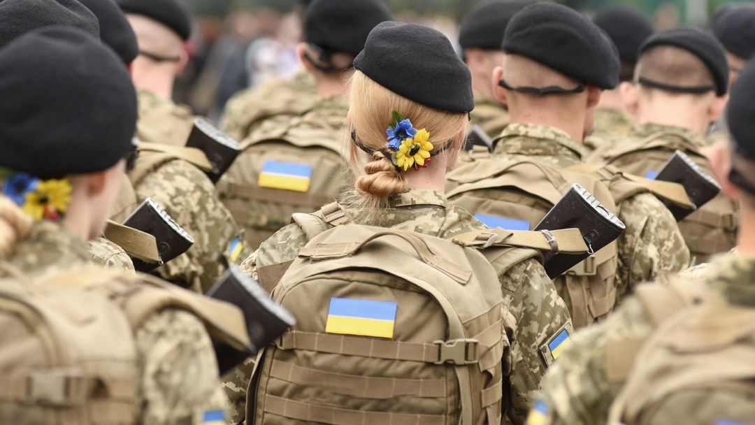 Ženy tvoří 16 procent ukrajinské armády.