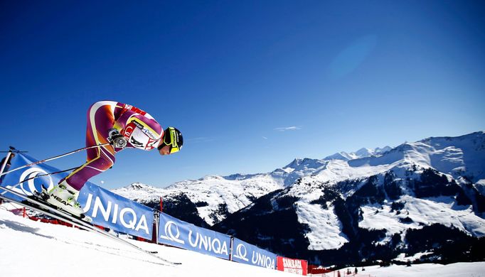 Kjetil Jansrud si při tréninku na SP v Saalbachu urazil zub