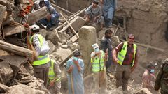 Afghanistán, Talibán, zemětřesení