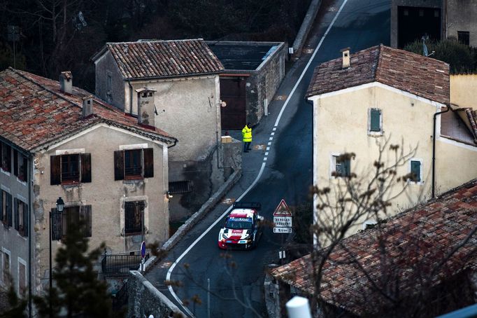 Elfyn Evans, Toyota na trati Rallye Monte Carlo 2022